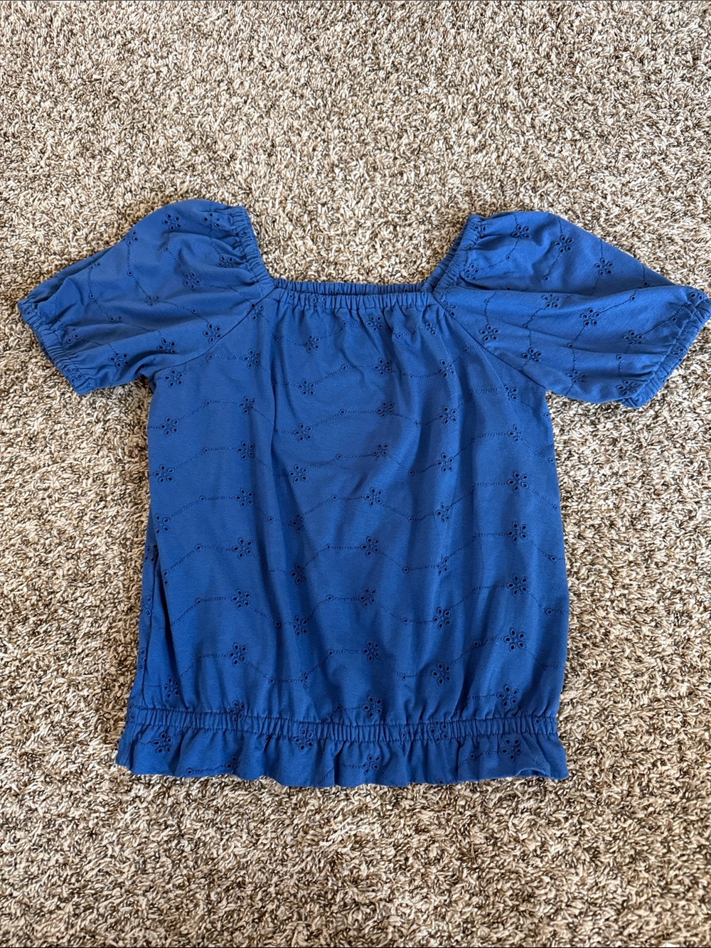 NWOT blue blouse